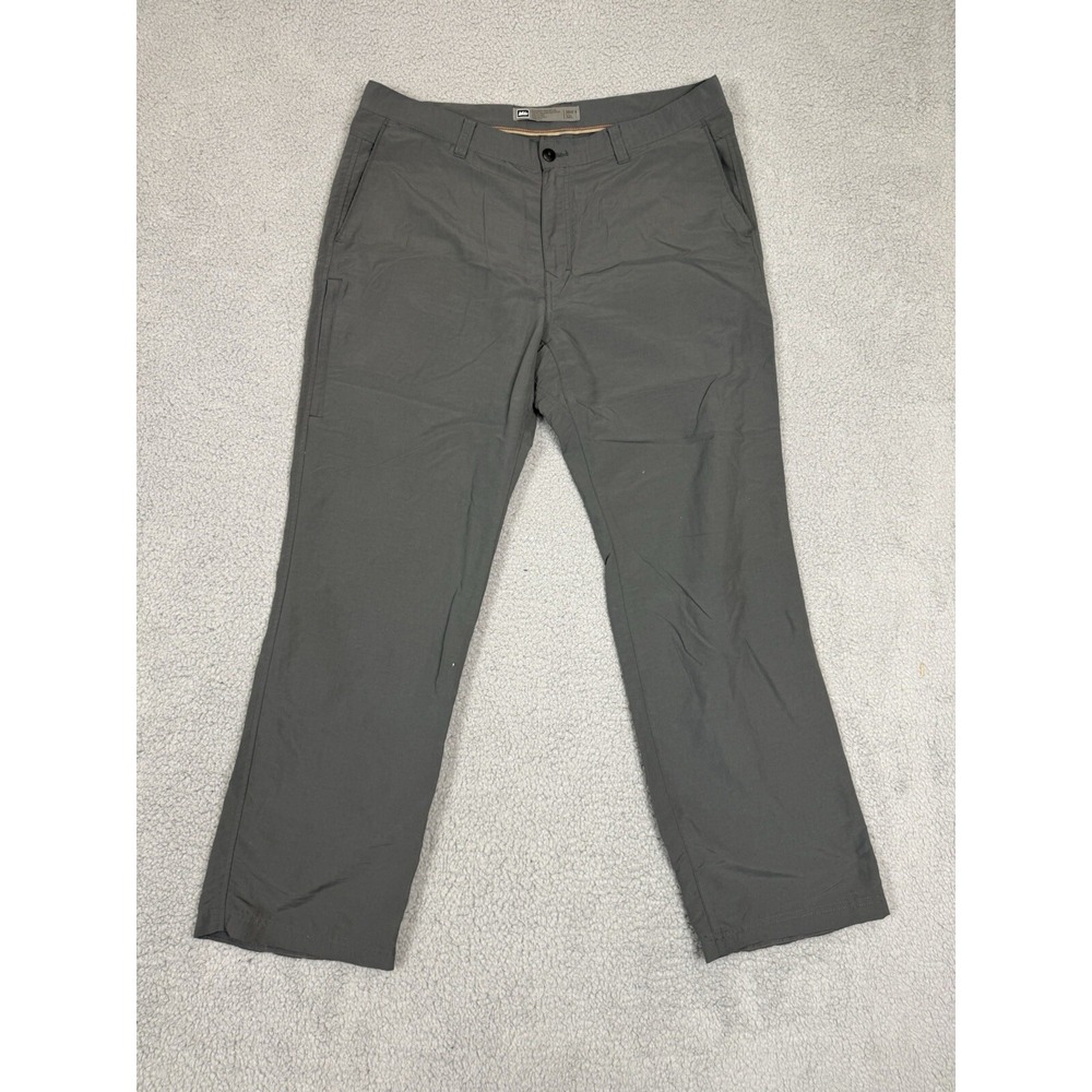 REI Co-op Mens Gray Nylon Hiking Travel Pants 38W x 32L RN37249 - Picture 1 of 10